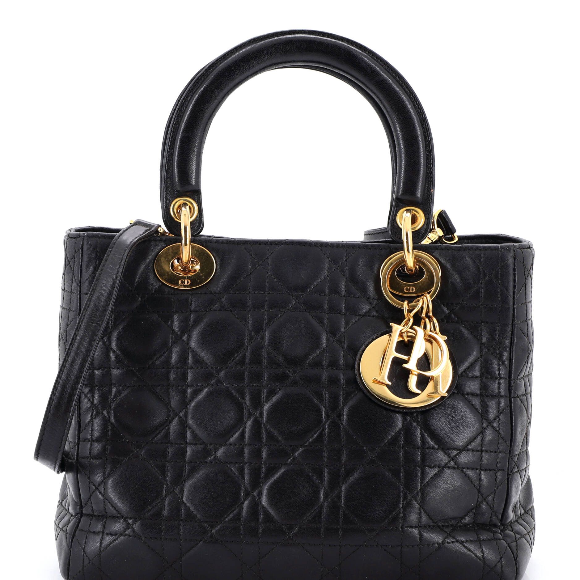 Dior Vintage Lady Dior Bag Size ONE SIZE - 1 Thumbnail