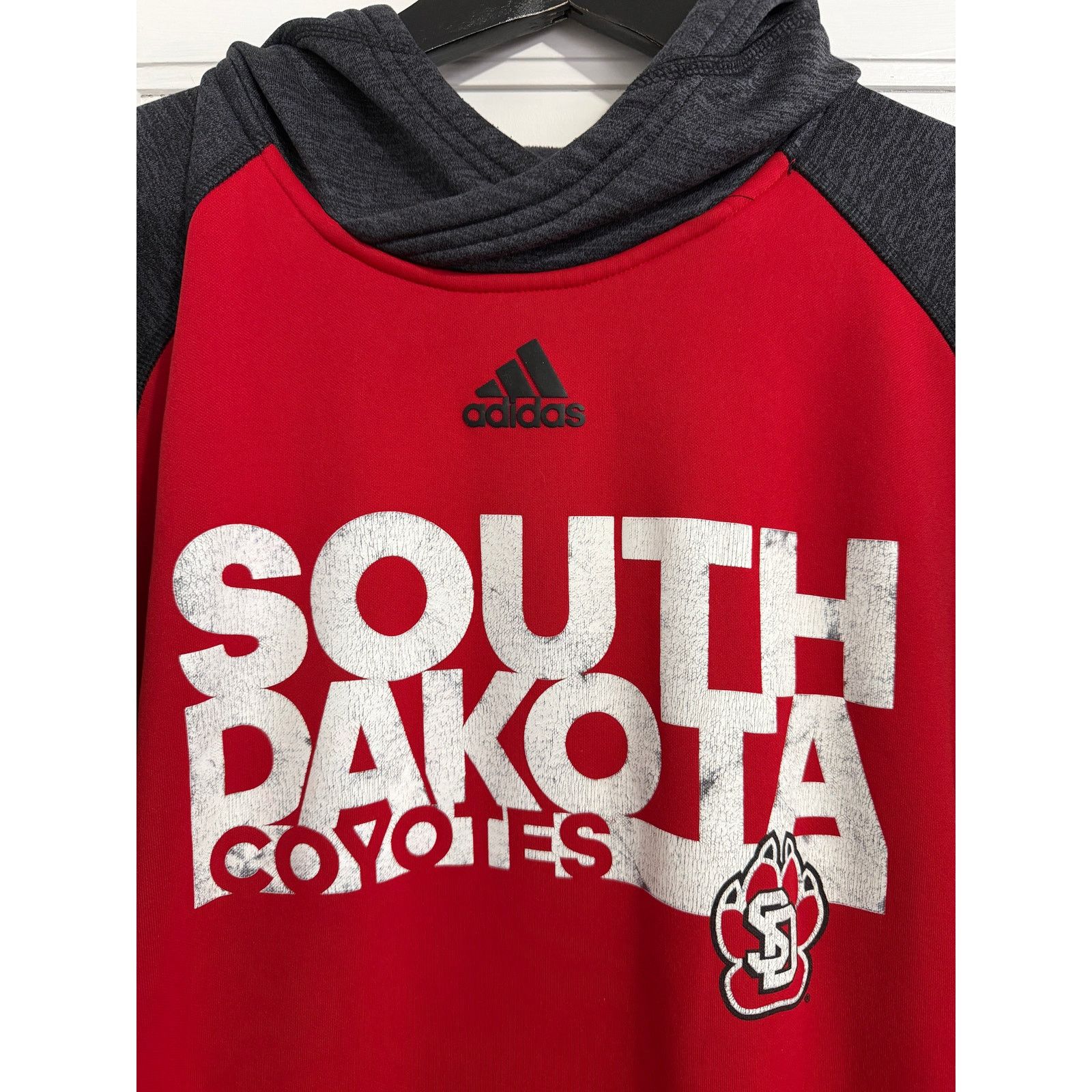 Adidas South Dakota Coyotes Hoodie Sweatshirt Men's Size XL Size US XL / EU 56 / 4 - 2 Thumbnail