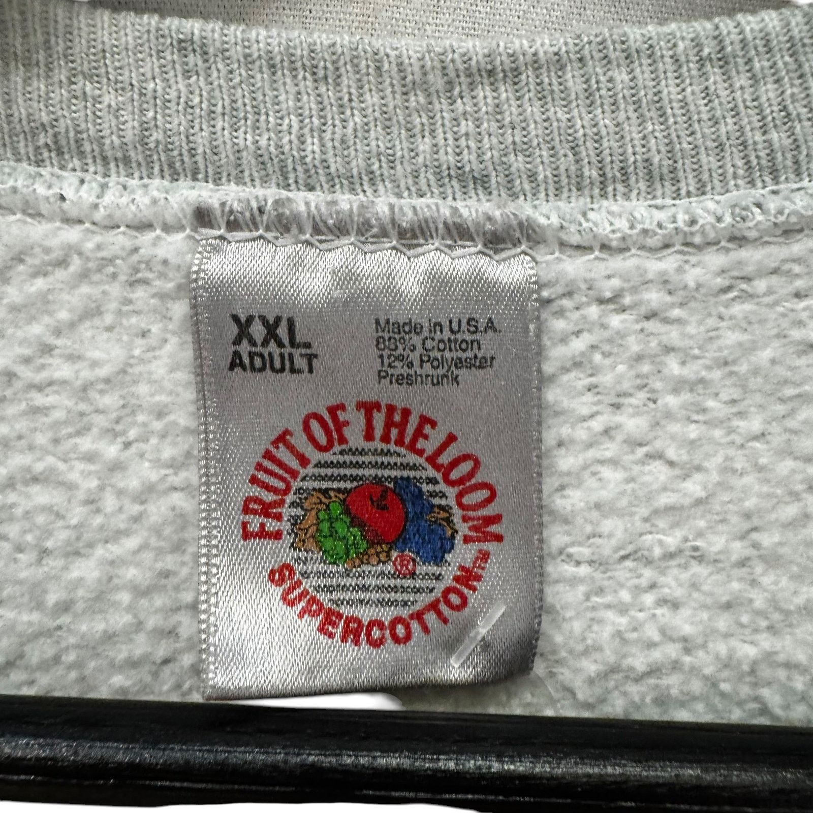 Fruit Of The Loom Vintage University Of Michigan Logo Crewneck XXL Size US XXL / EU 58 / 5 - 7 Thumbnail