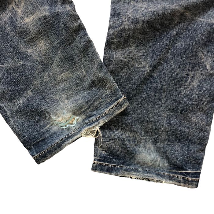 Diesel TRASHED🔥DIESEL DENIM+SWEATPANT HYBRID DENIM PANTS 7287125