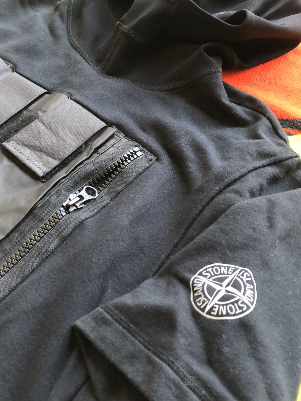 Stone Island Stone Island Utility Pocket Pullover Jumper hooded mussola Size US L / EU 52-54 / 3 - 11 Thumbnail