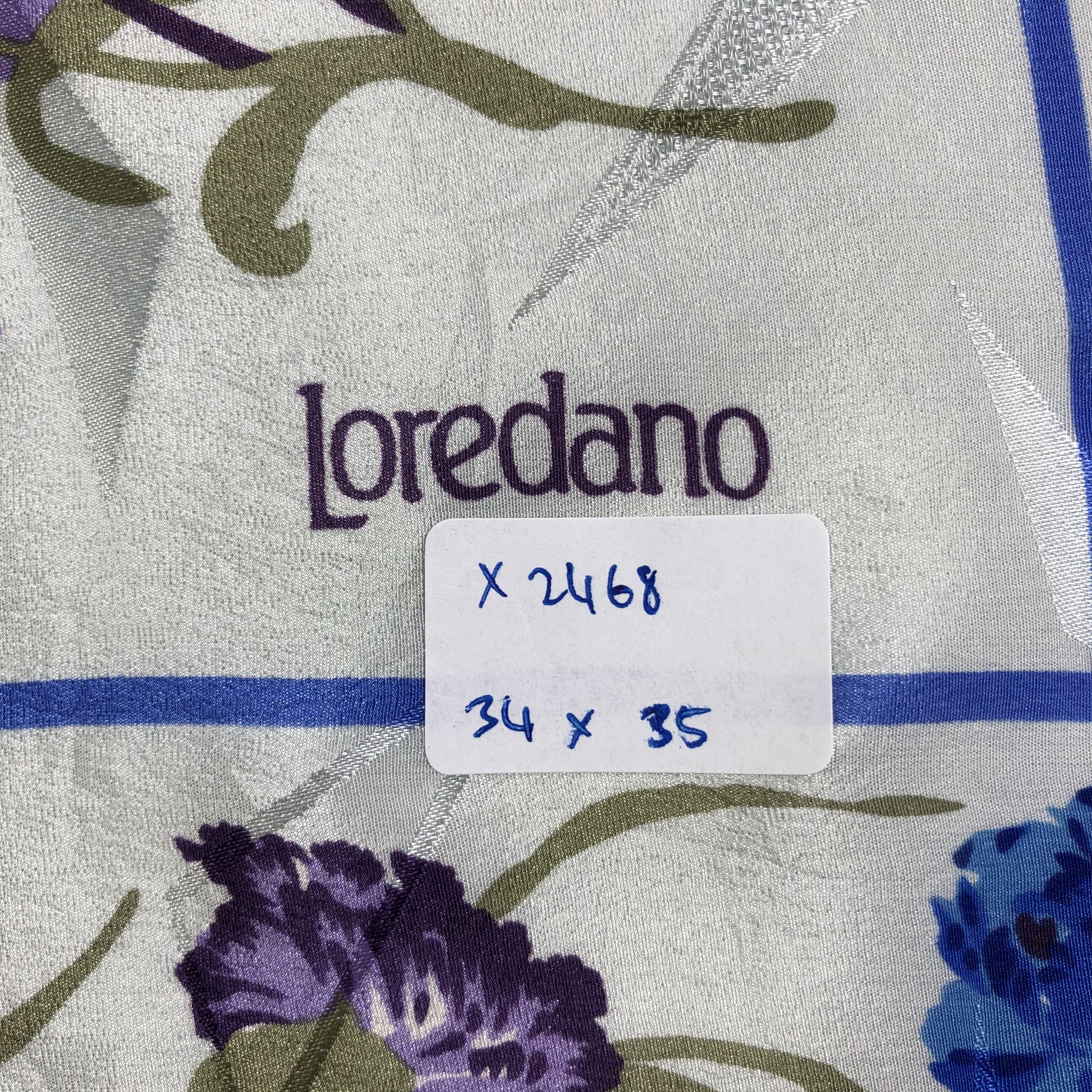 Vintage Vintage Loredano Silk Scarf Size ONE SIZE - 6 Thumbnail