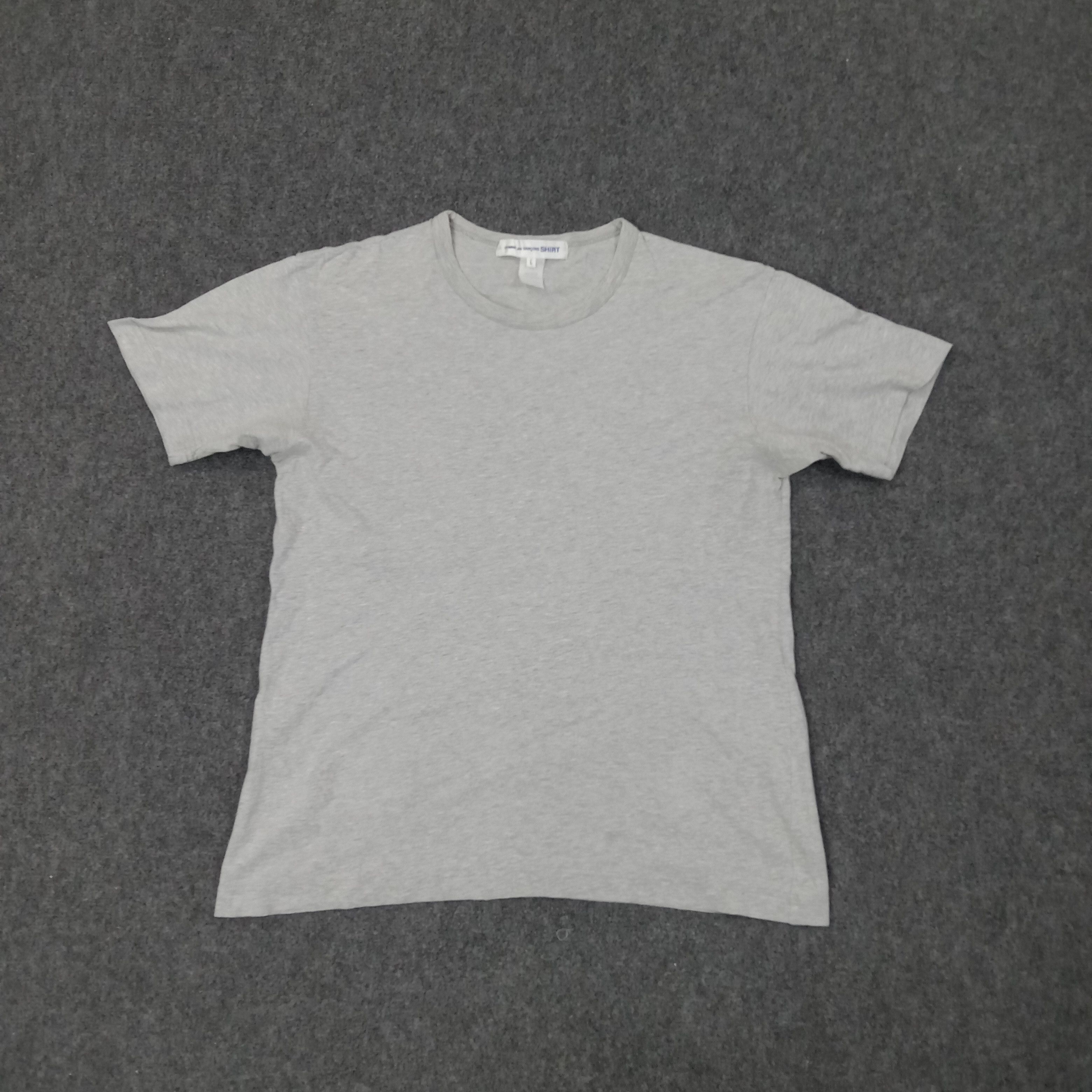 Comme des Garcons SHIRT Comme des Garcons Japanese Designer Plain Tshirt C239N17 Size US L / EU 52-54 / 3 - 1 Thumbnail