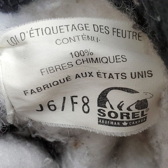 SOREL × Vintage Vintage 90s y2k Sorel Black Snowflake Embroidered Snow Boots Size US 8 / IT 38 - 7 Thumbnail