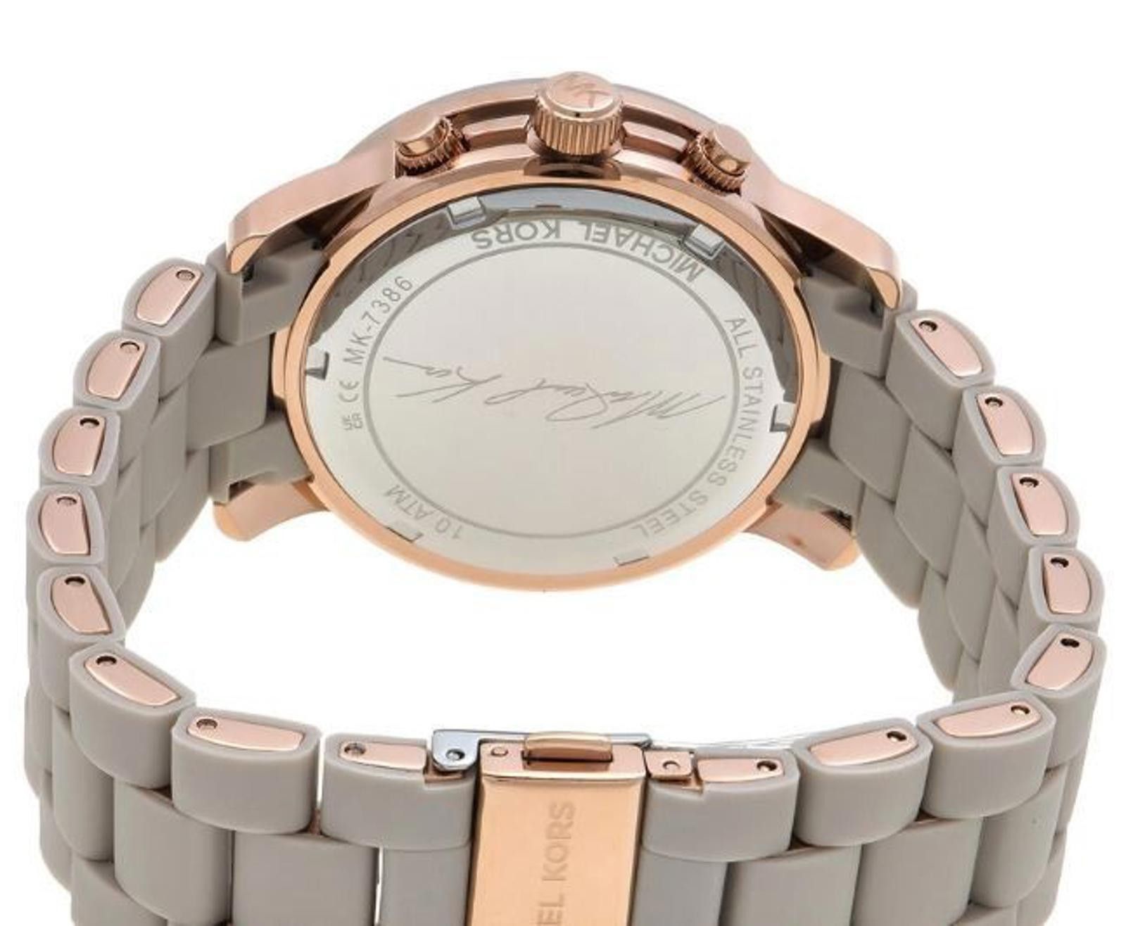 Michael Kors Michael Kors Runway Chronograph Rose Stainless Steel MK7386 Size ONE SIZE - 2 Thumbnail