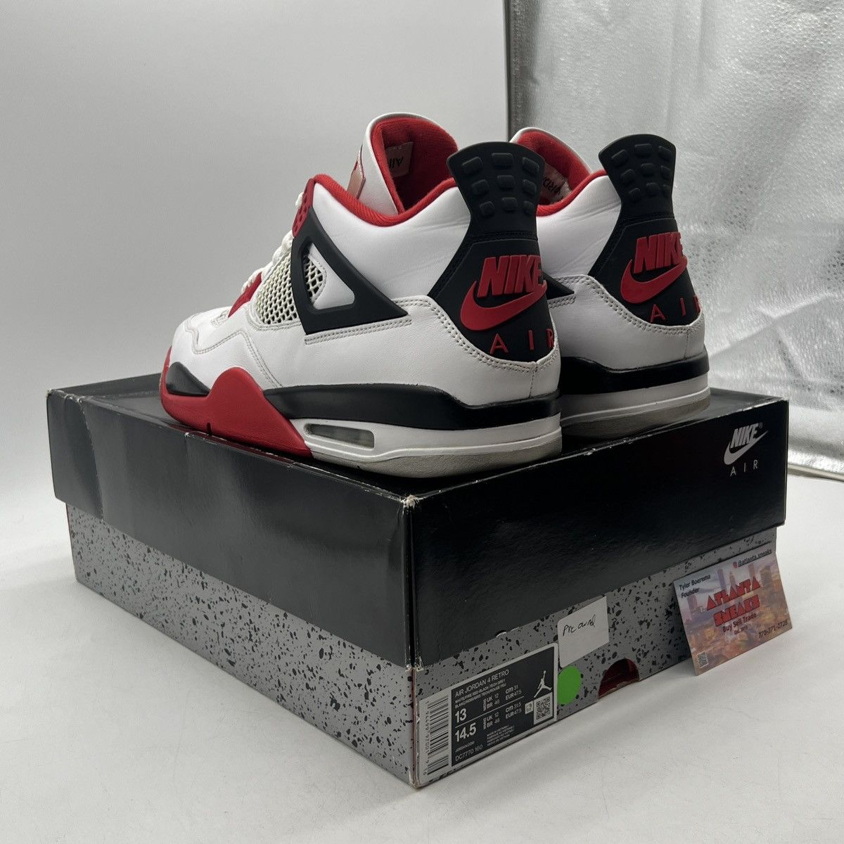 Jordan Brand Air Jordan 4 fire red Size US 13 / EU 46 - 4 Thumbnail