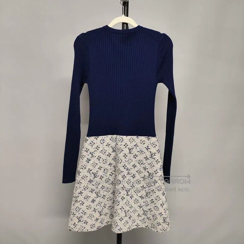 Louis Vuitton Louis Vuitton Old flower full print patchwork dress Size XS / US 0-2 / IT 36-38 - 2 Thumbnail