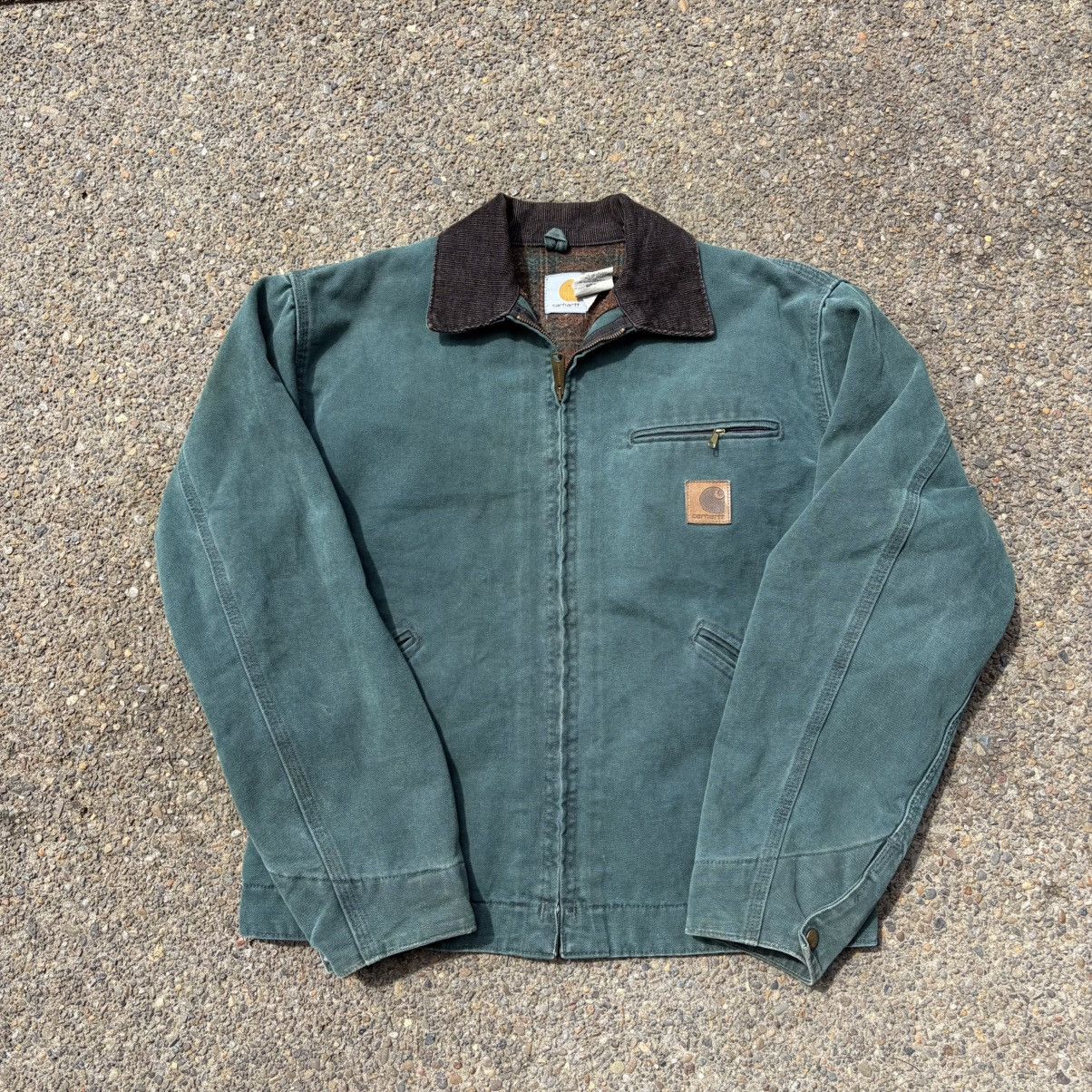 Carhartt vintage hunter green carhartt detroit jacket j43 htg medium Size US M / EU 48-50 / 2 - 6 Thumbnail