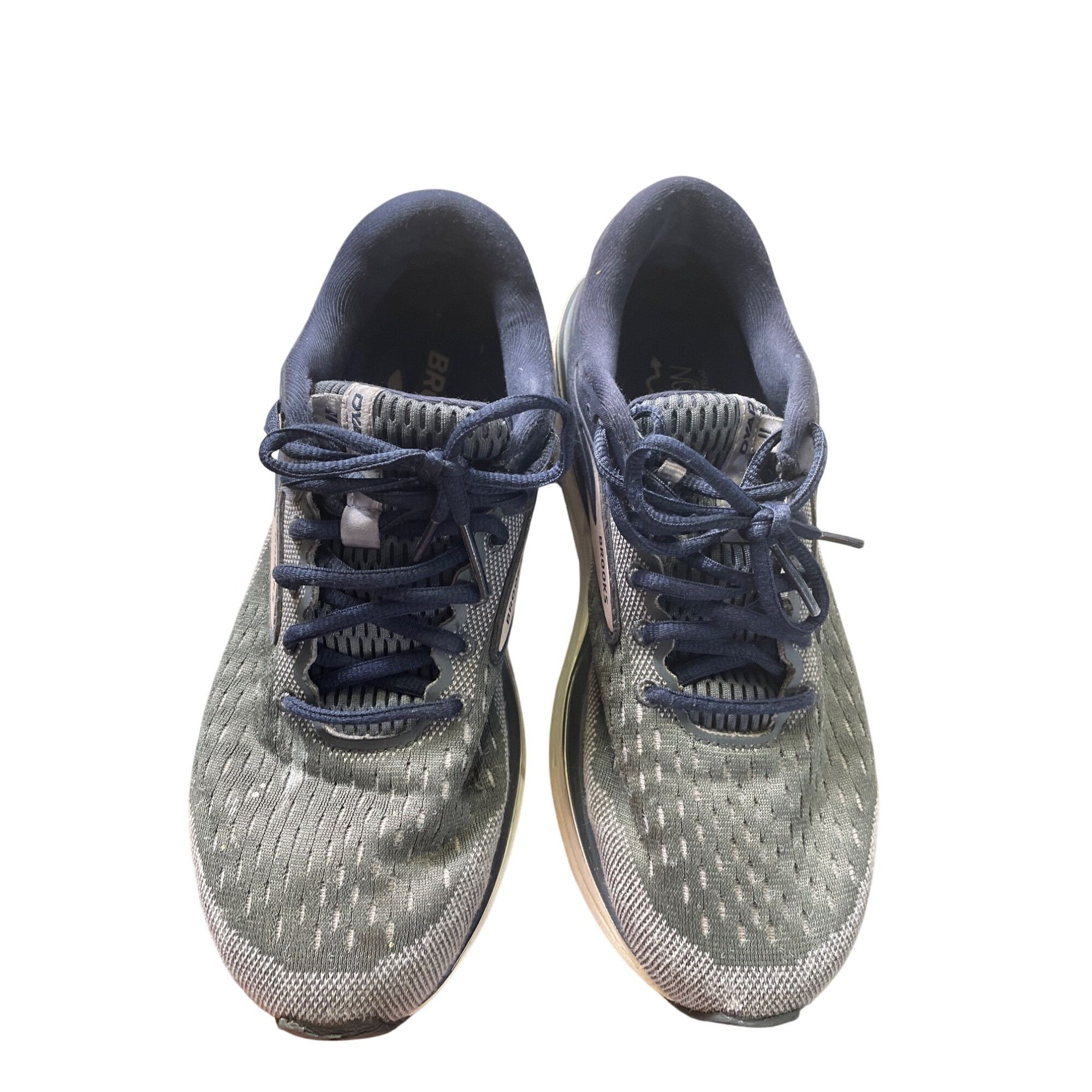 Brooks Brooks Dyad 11 Mens Gray Blue Running Shoes Sneakers Size 10 Size US 10 / EU 43 - 11 Thumbnail