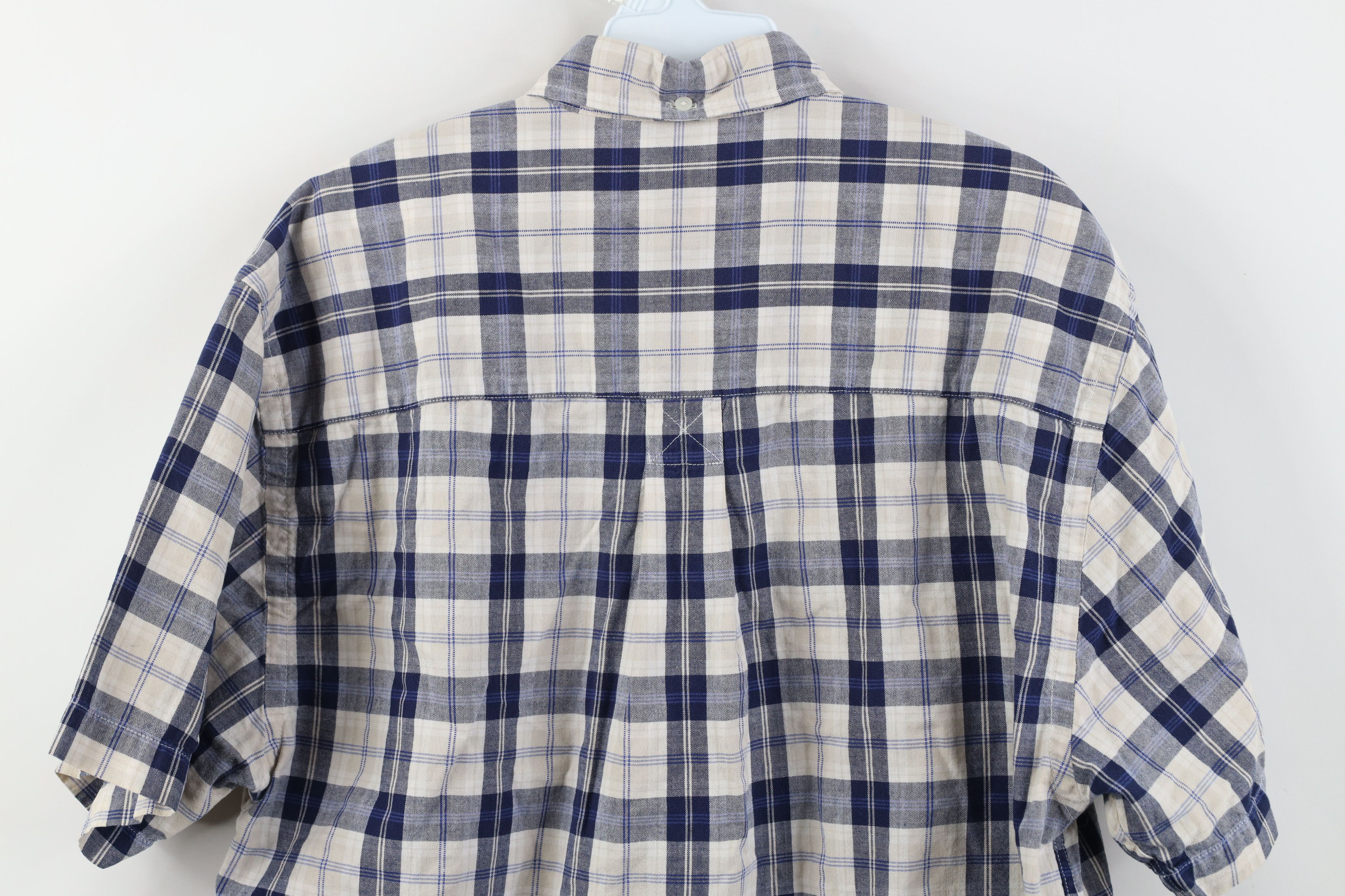 Eddie Bauer Vintage 90s Eddie Bauer Short Sleeve Collared Button Shirt Size US S / EU 44-46 / 1 - 12 Thumbnail