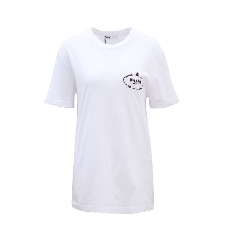 Prada Prada Logo Print Short Sleeve TShirt-2506 Size US M / EU 48-50 / 2 - 8 Thumbnail
