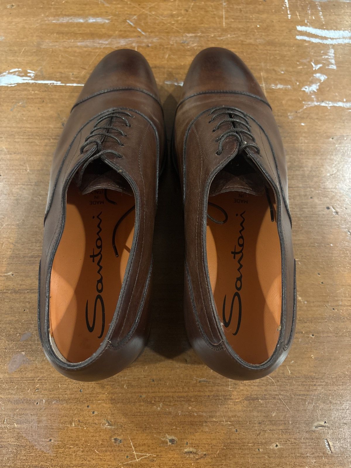 Santoni Oxford Size US 7.5 / EU 40-41 - 4 Thumbnail