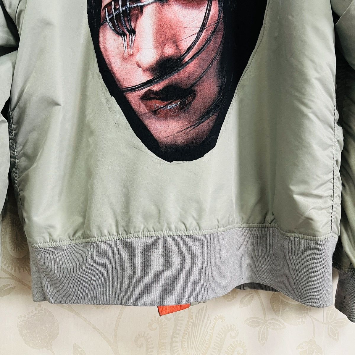 Marilyn Manson Vintage Marilyn Manson Patches Reversible MA-1 Bomber Jacket Size US XL / EU 56 / 4 - 17 Thumbnail
