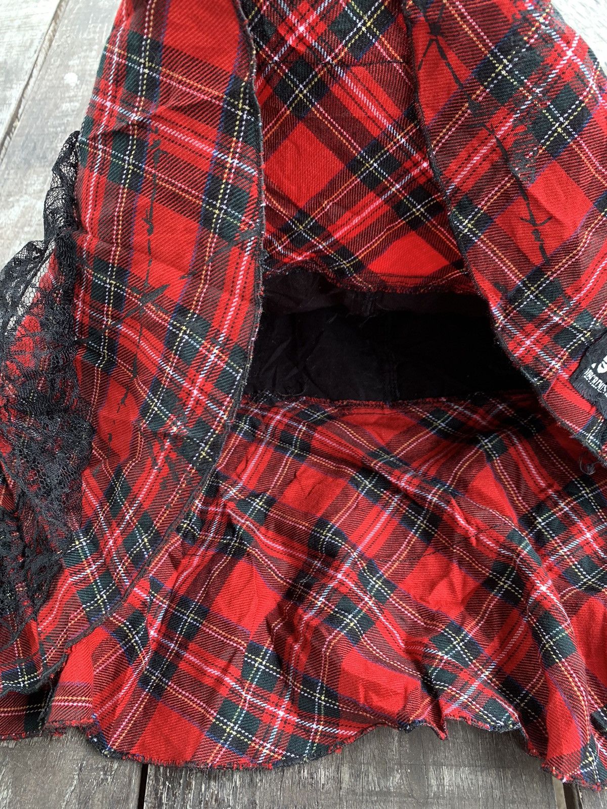 Japanese Brand Mad punk mini skirt nice design Size 31" - 9 Thumbnail