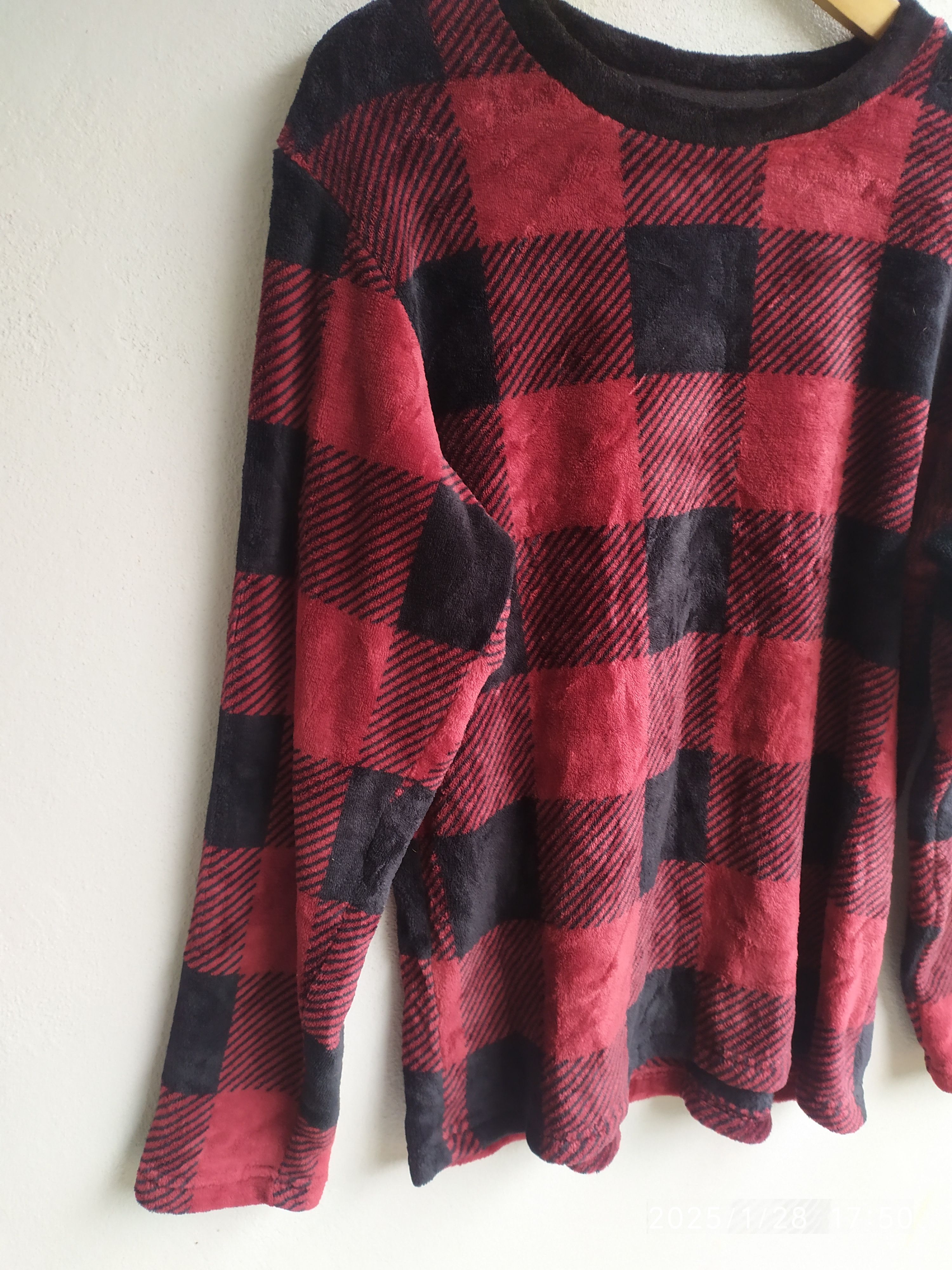 If Six Was Nine × Japanese Brand Japanese GU Fleece Long Sleeve Shirt Size US L / EU 52-54 / 3 - 5 Thumbnail