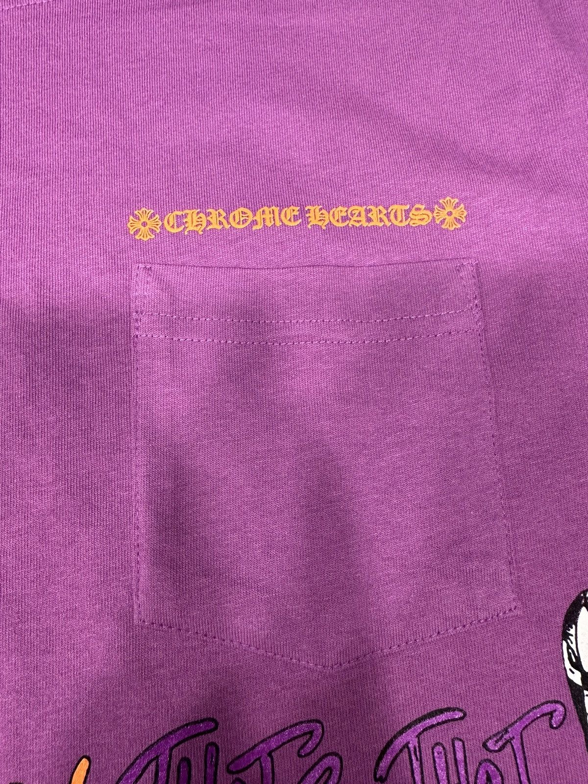 Chrome Hearts 🔥Chrome Hearts Mattyboy Purple Short Sleeve Tee🔥 Size US L / EU 52-54 / 3 - 4 Thumbnail