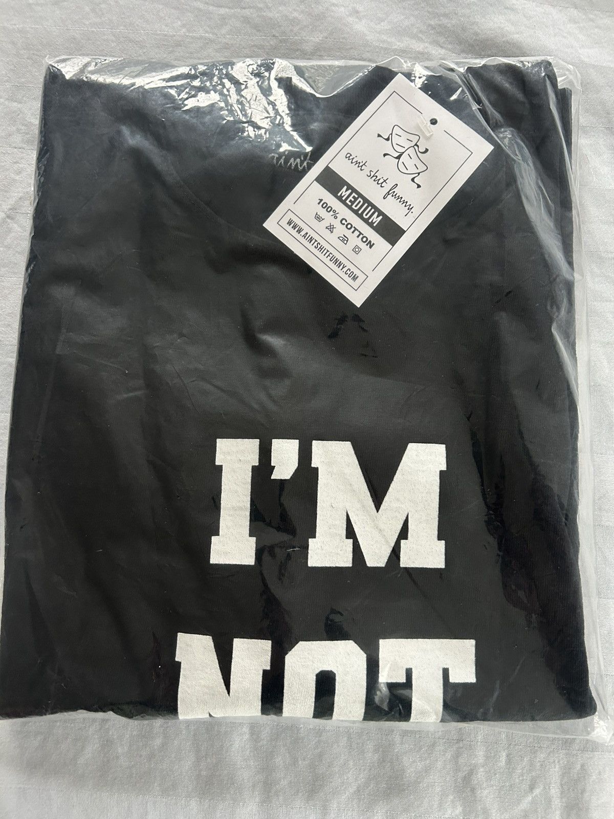 Other Aint Shit Funny t shirt Size US M / EU 48-50 / 2 - 6 Thumbnail
