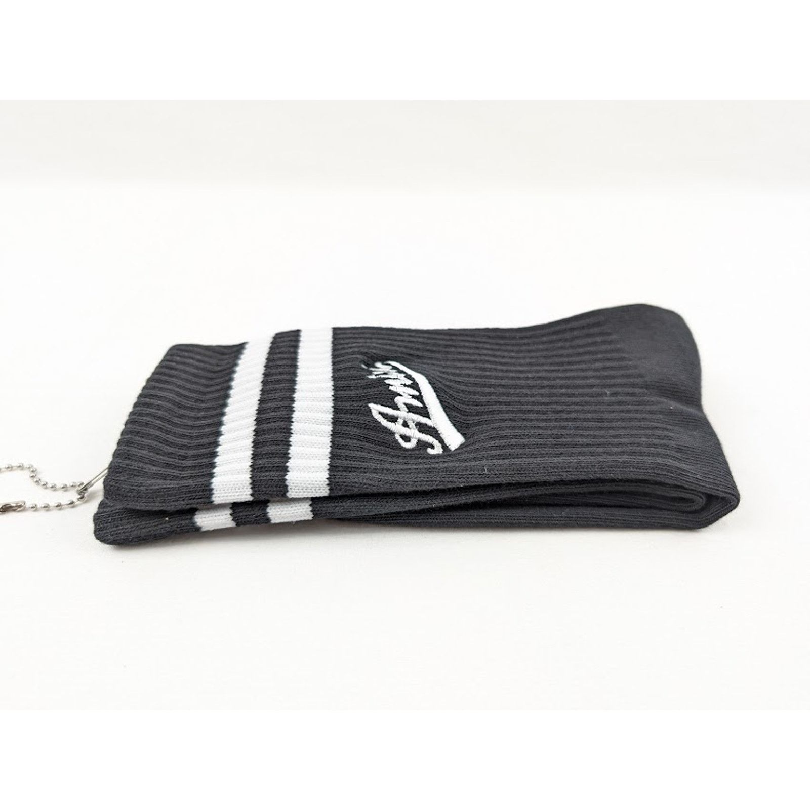 Amiri o1rshd1 Size: 45/46 / Varsty Script Socks in Black / White Size ONE SIZE - 10 Thumbnail