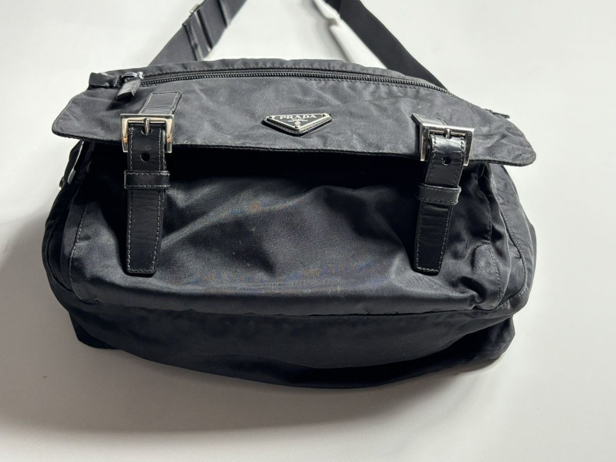 Prada Vintage Prada Nylon Satchel Bag Size ONE SIZE - 6 Thumbnail