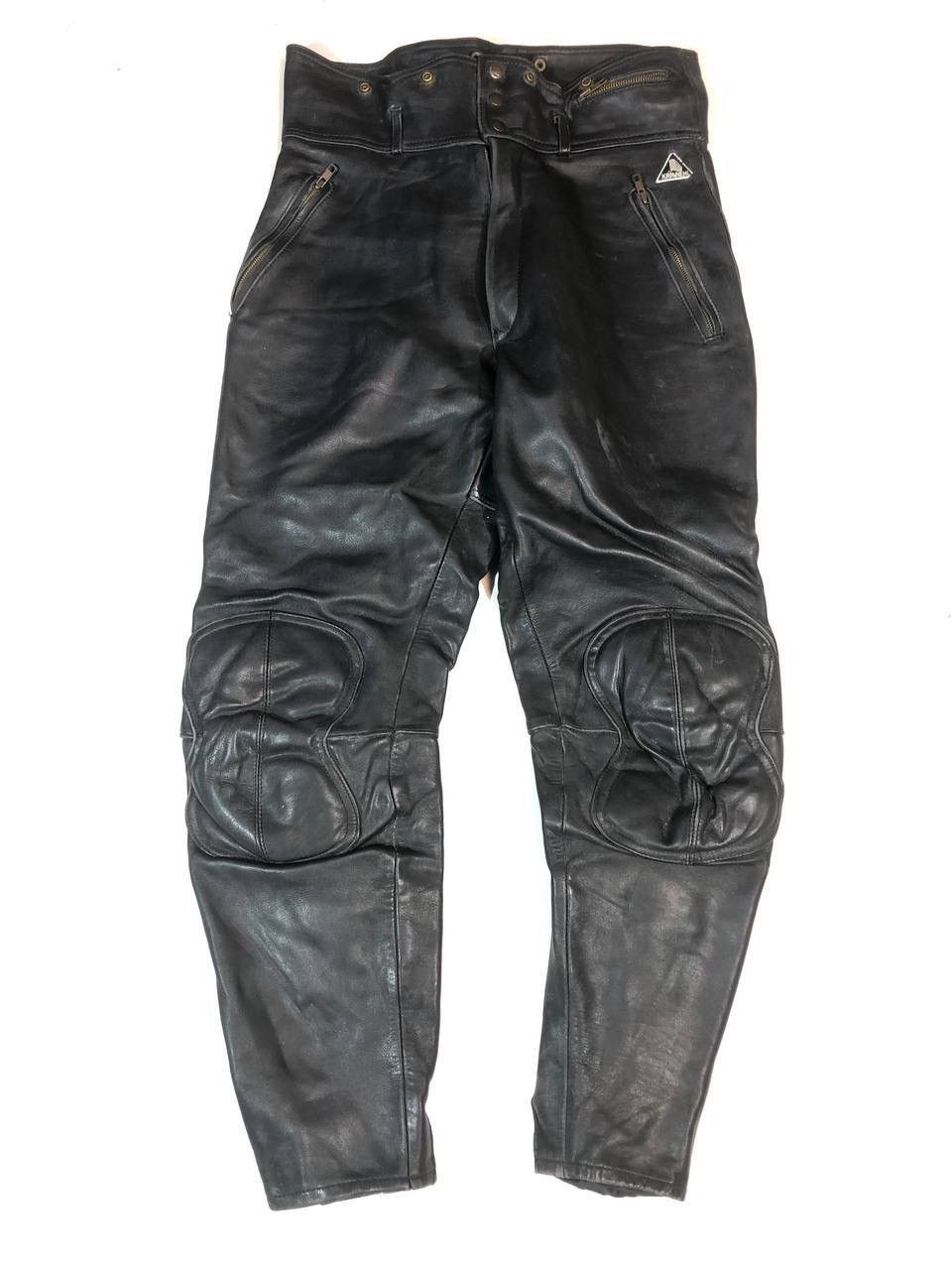 Leather × Vintage Krawehl Leather Moto Racing Pants Vintage Size US 33 - 1 Thumbnail