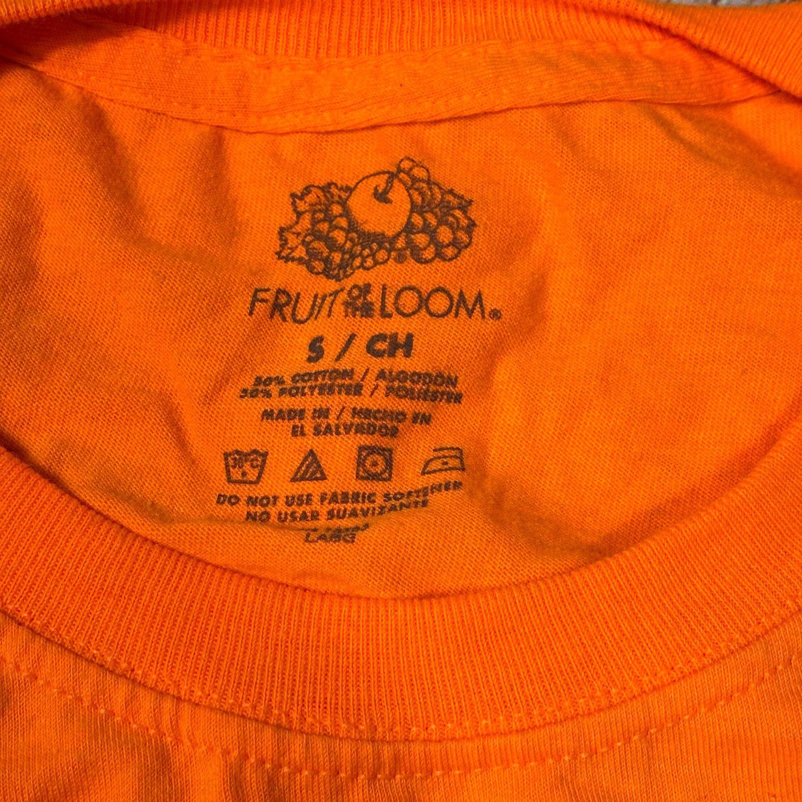 Fruit Of The Loom Fruit of the Loom Orange T-Shirt Men’s Small Size US S / EU 44-46 / 1 - 3 Thumbnail