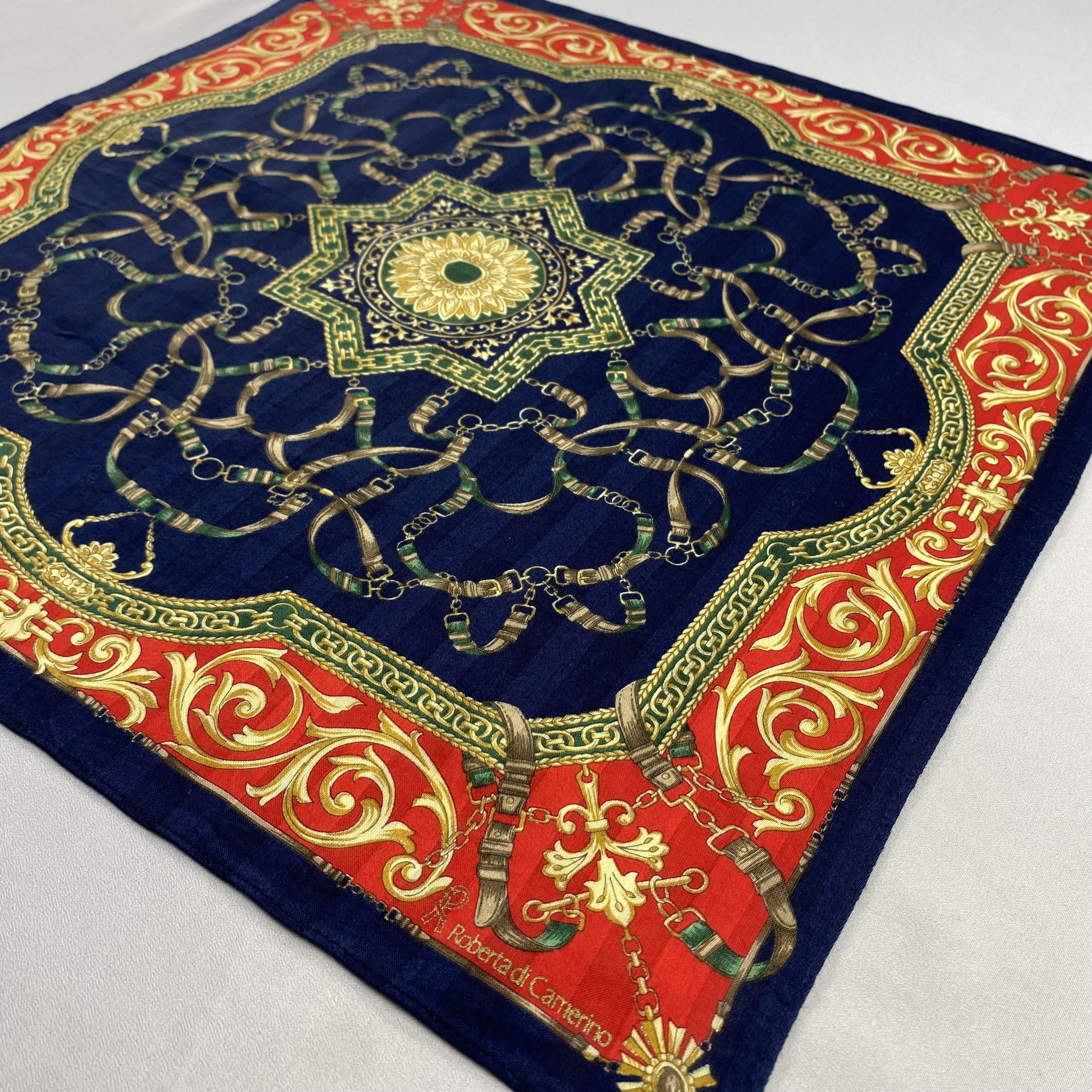 Roberta di Camerino × Vintage Roberta Di Camerino Handkerchief / Neckerchief-P410 Size ONE SIZE - 2 Thumbnail