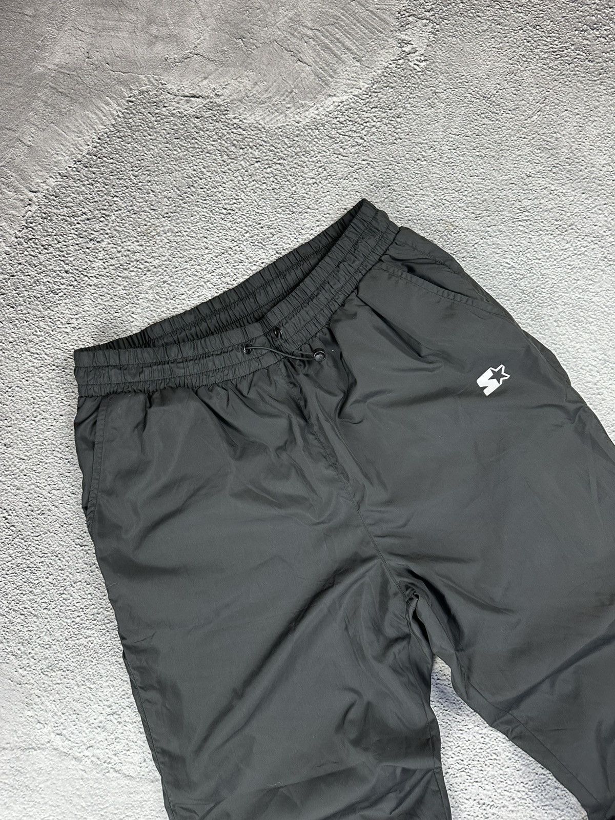 Starter Starter Black Label Nylon Trackpants Y2K Baggy Style Size US 34 / EU 50 - 4 Thumbnail