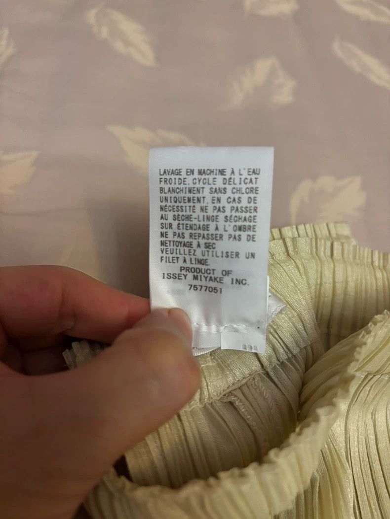 Issey Miyake issey miyake size:4 Yellow pleated pants Size 42" / US 20 - 5 Thumbnail