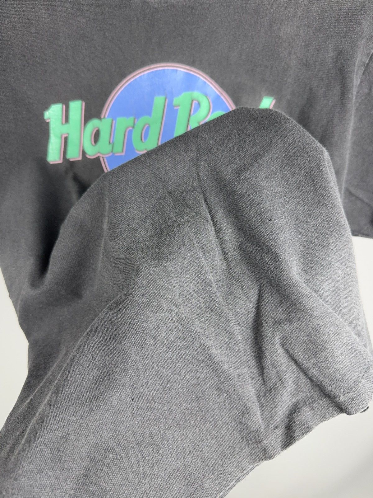 Hard Rock Cafe 90s Retro Hard Rock Cafe Miami Faded T-Shirt Vintage USA Tee Size US M / EU 48-50 / 2 - 10 Thumbnail