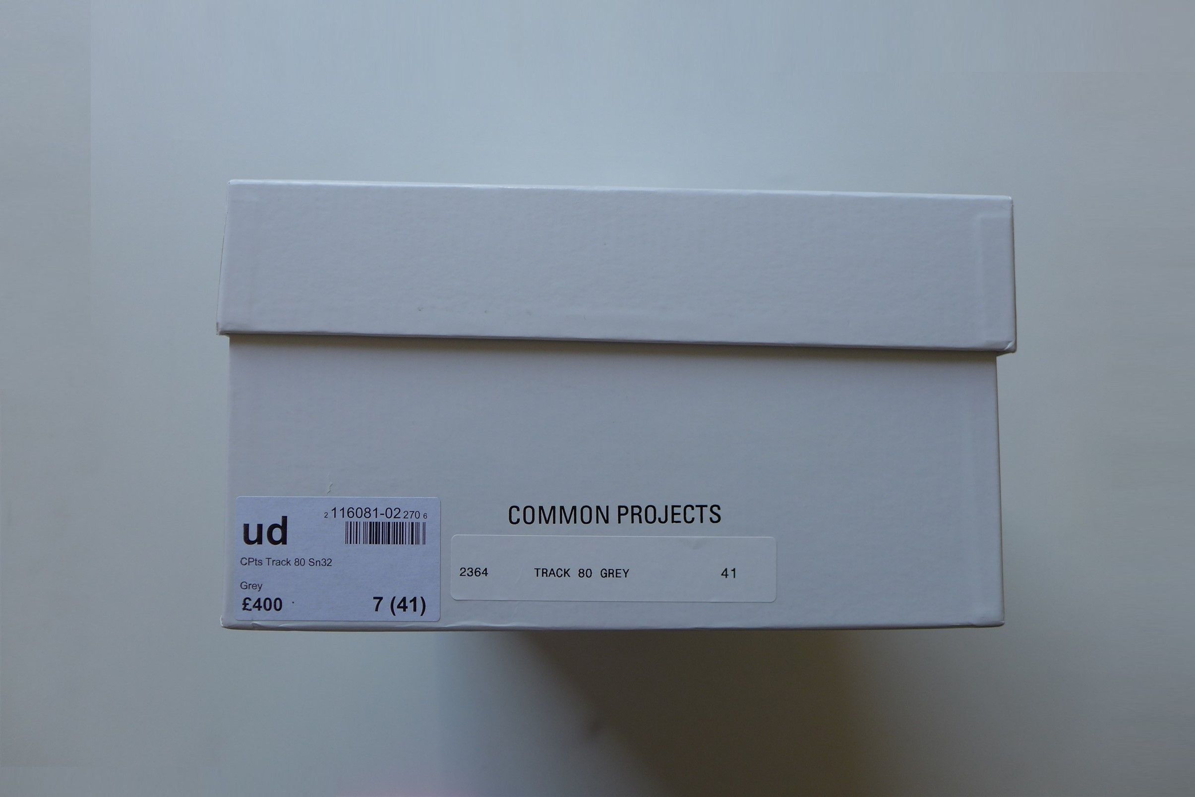 Common Projects Common Projects Track 80 Sneakers - Grey Suede & Ripstop Size US 8 / EU 41 - 14 Thumbnail