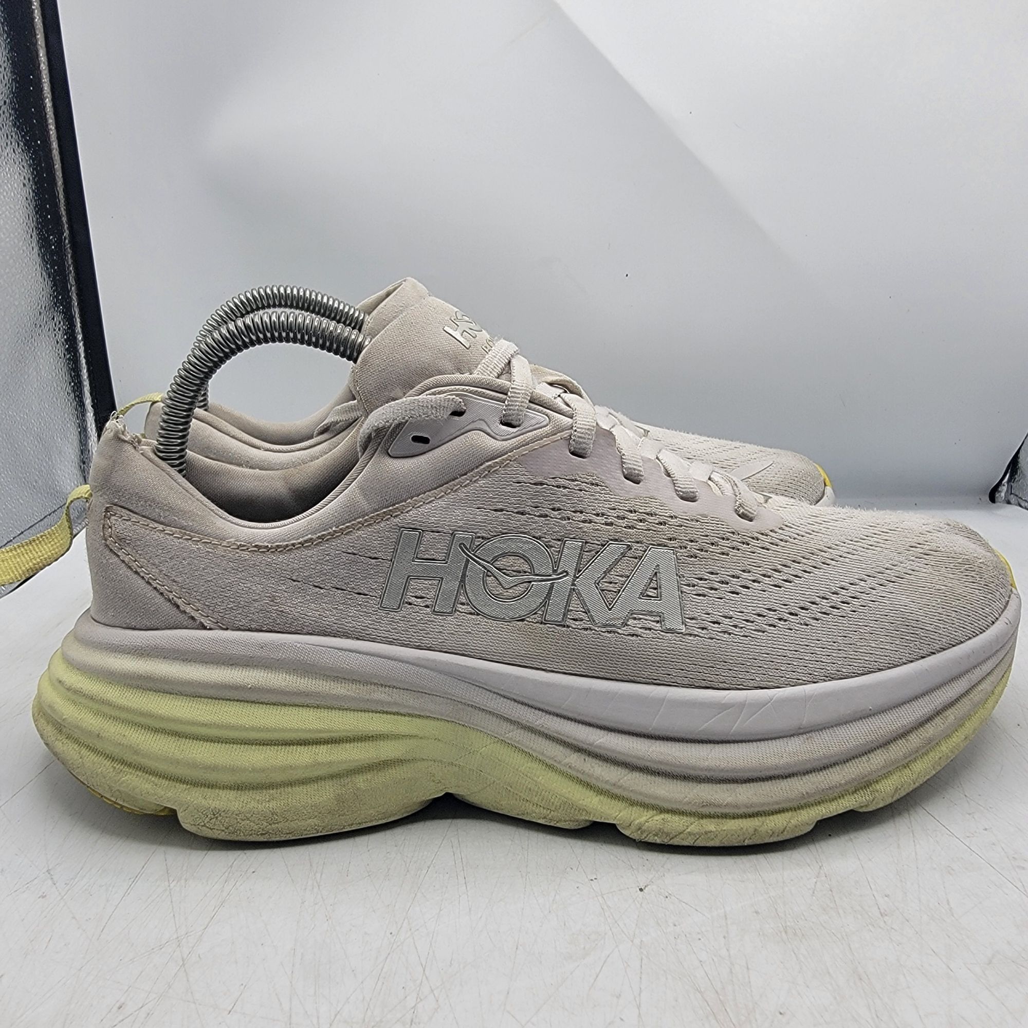 Hoka Hoka One One Bondi 8 Womens 8.5 B Nimbus Cloud Luminary Gree Size US 8.5 / IT 38.5 - 12 Thumbnail