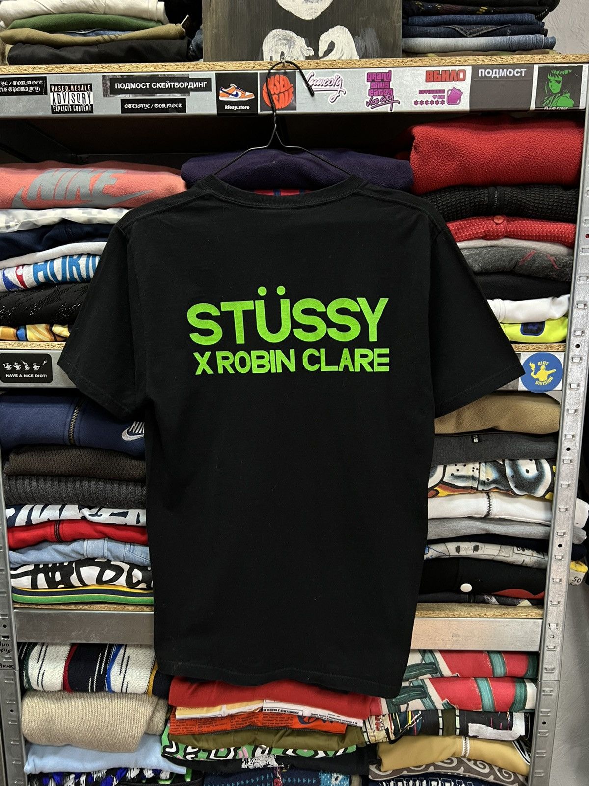Stussy Stussy Breaking Locking Popping Black Tee Size US M / EU 48-50 / 2 - 5 Thumbnail