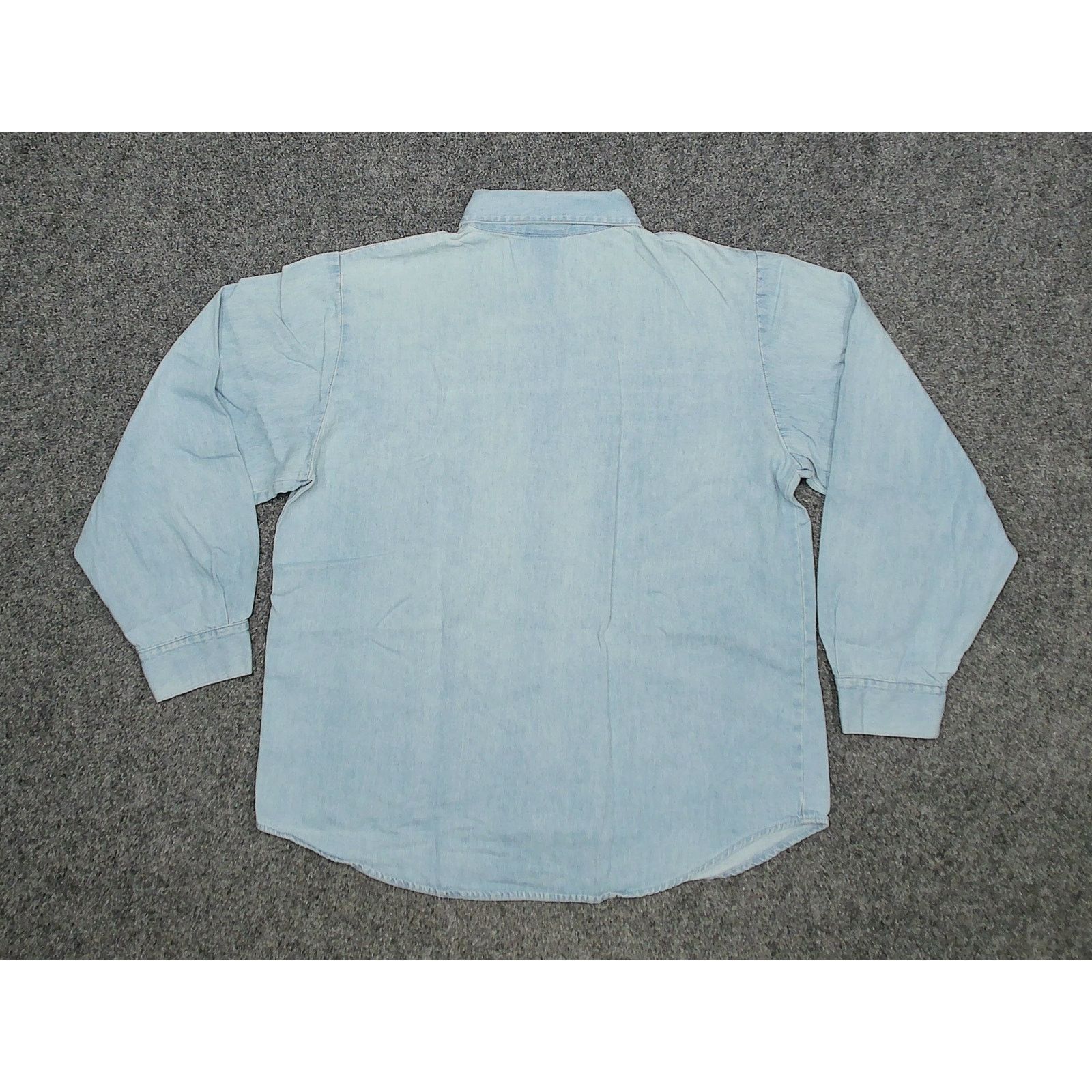 Vintage Jerry Leigh Y2K 2008 Looney Tunes Boxy Chambray Overshirt Size M / US 6-8 / IT 42-44 - 4 Thumbnail