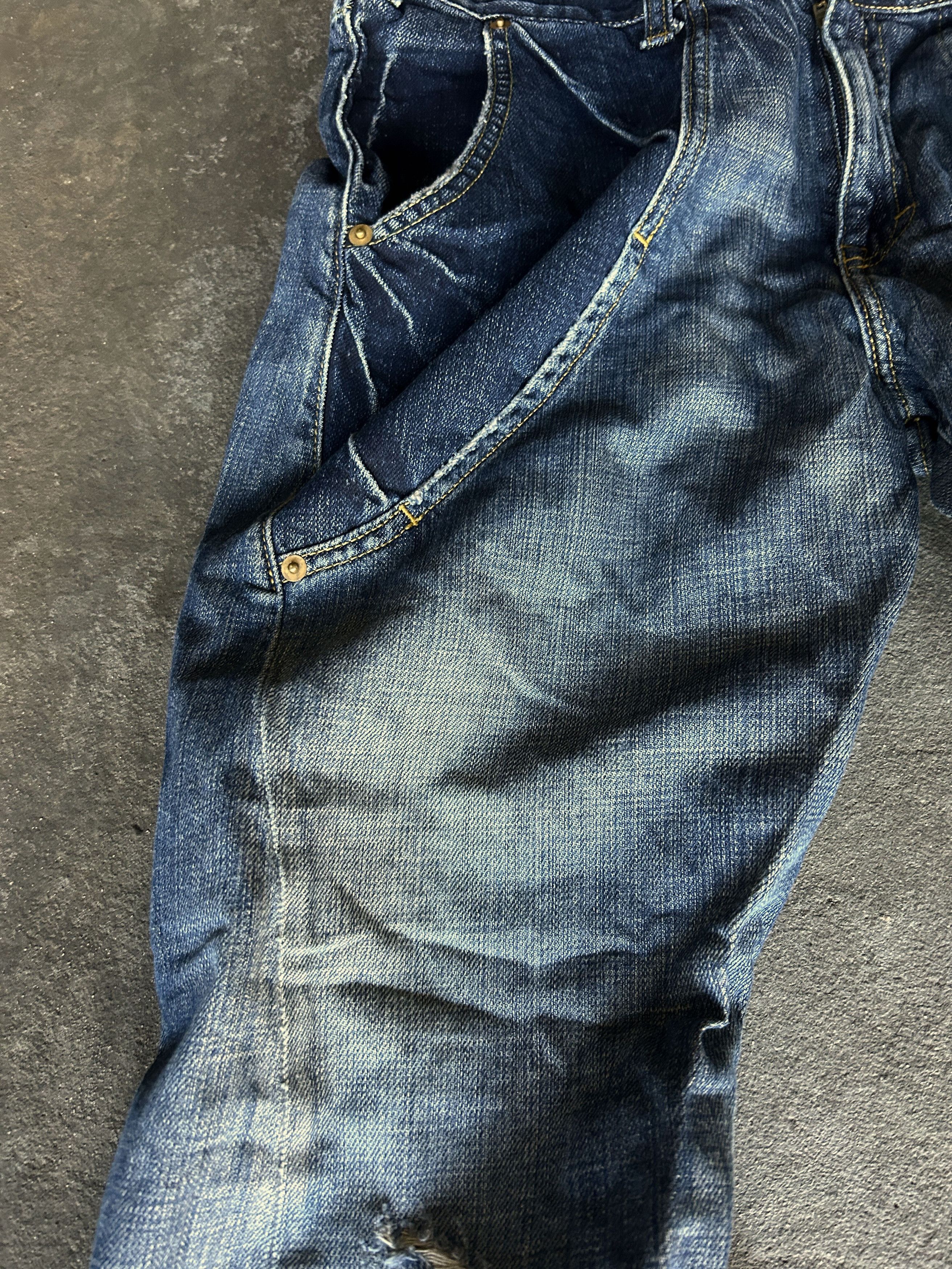 Vintage Rick Owens Junya Watanabe Style Cargo Jeans