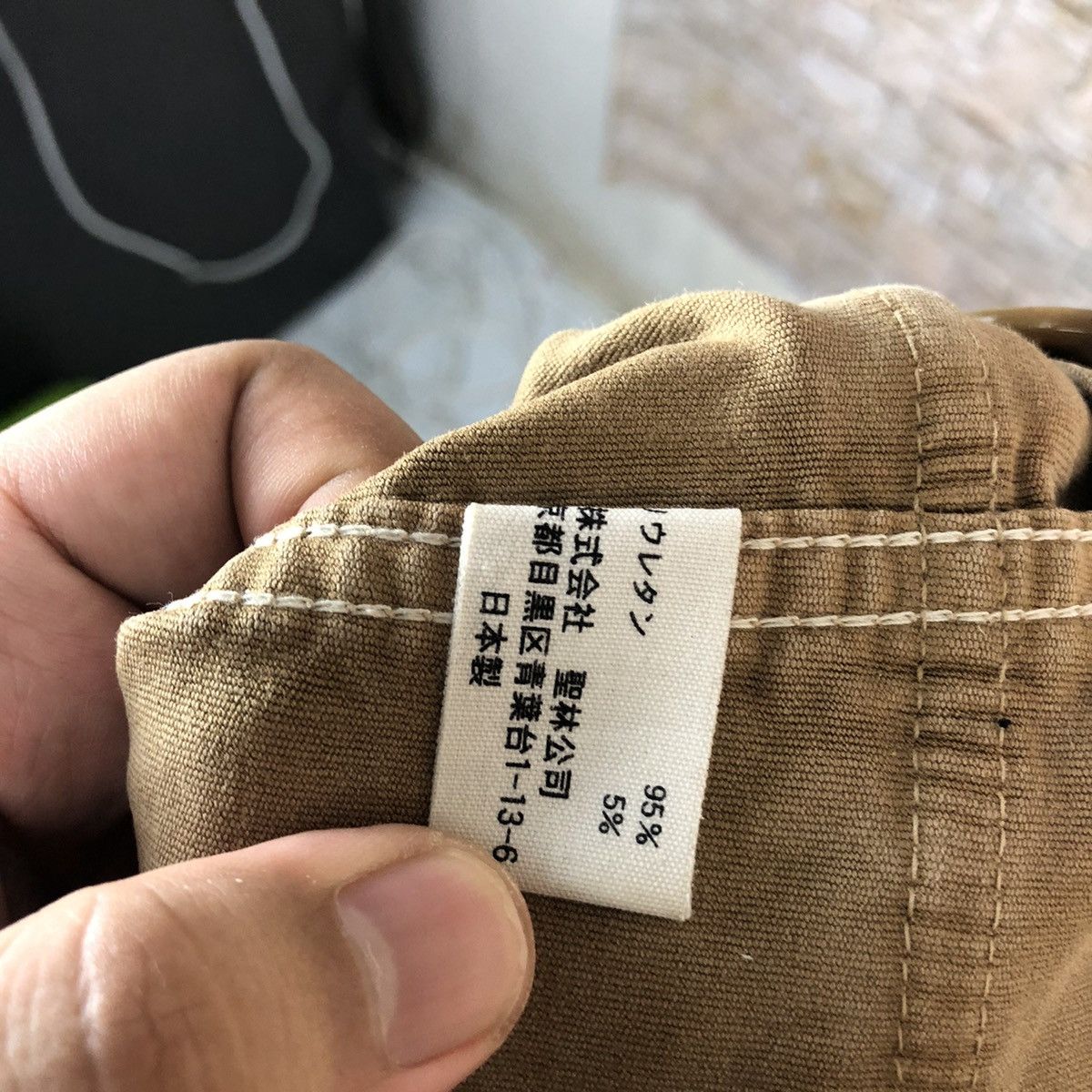 HOLLYWOOD RANCH MARKET D HRM Hollywood Ranch Market Brown ripped cargo Pants #A350 Size US 32 / EU 48 - 22 Thumbnail