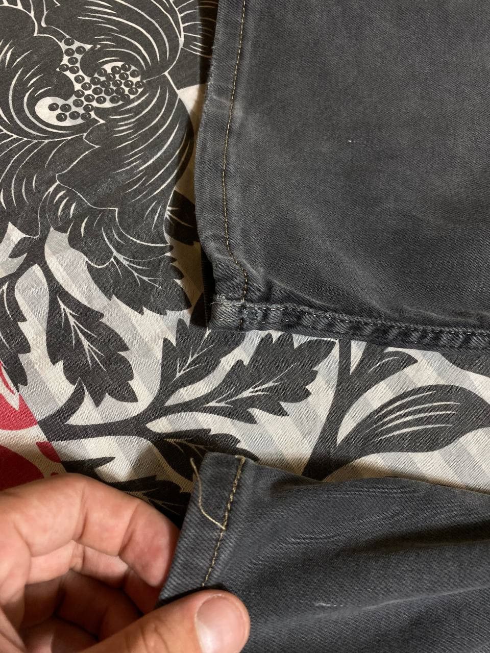Levi's × Vintage Vintage Levis 506 Black Jeans Levi's Faded Denim Size US 32 / EU 48 - 18 Thumbnail