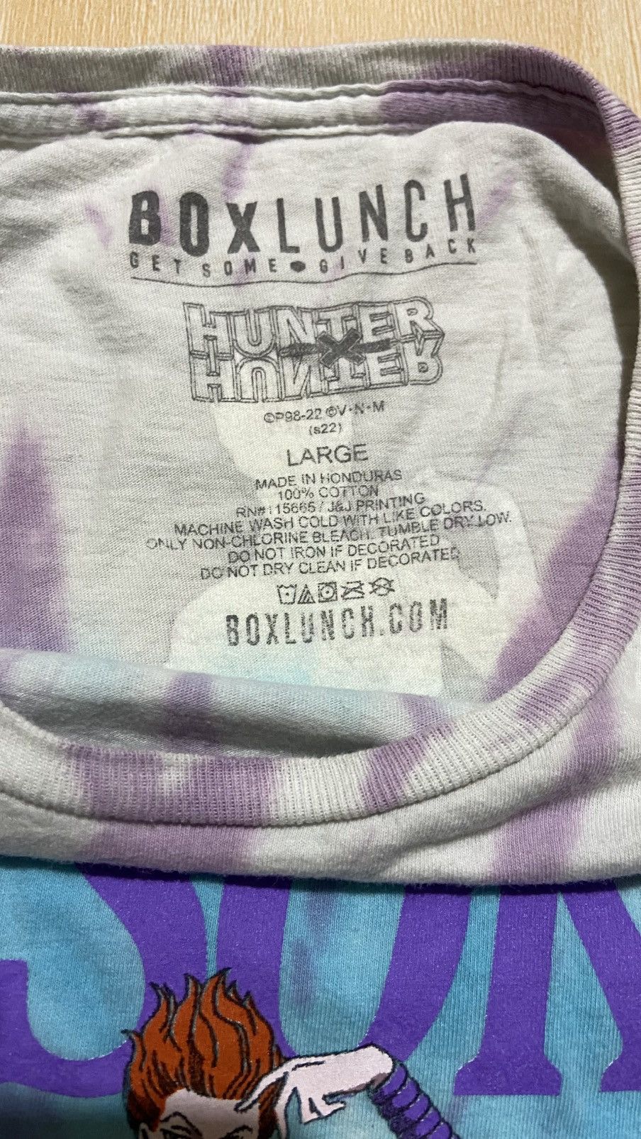 Anime Rare🔥 Tie-dye Hisoka Morroh Hunter x Hunter Anime Tee Size US M / EU 48-50 / 2 - 4 Thumbnail