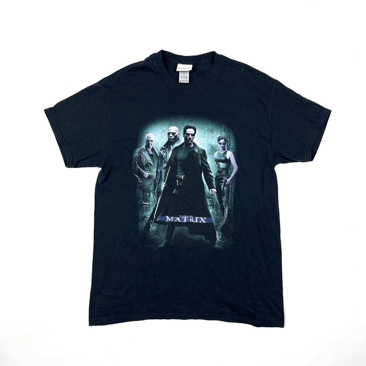 Vintage cheapest Johnny Mnemonic Movie Tee Keanu Reeves Neo The Matrix Single Stitch 90s