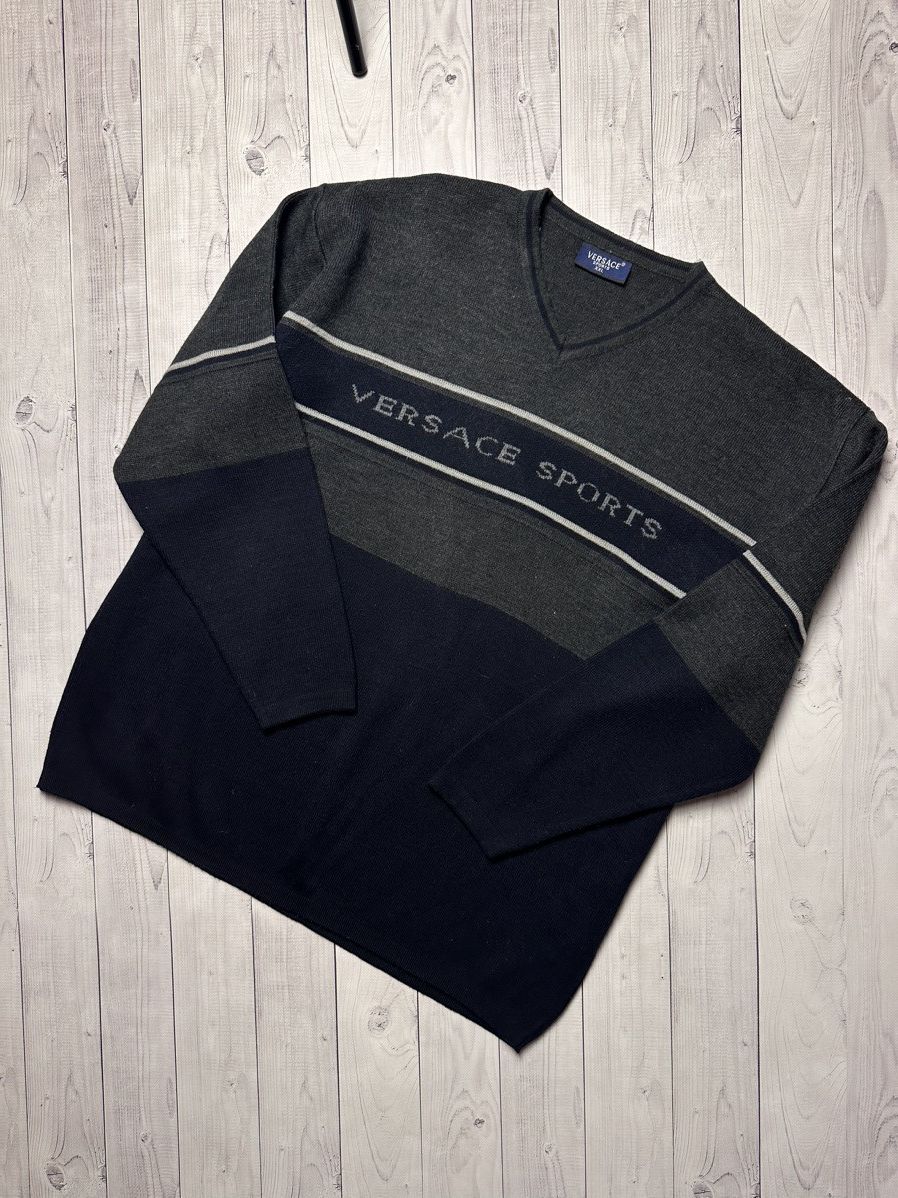 Versace × Vintage Vintage Versace sport sweater size XXL logo rare Size US XXL / EU 58 / 5 - 2 Thumbnail