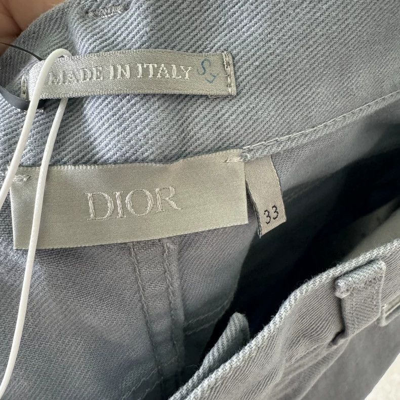 Dior Dior Gray casual trousers Size US 33 - 3 Thumbnail