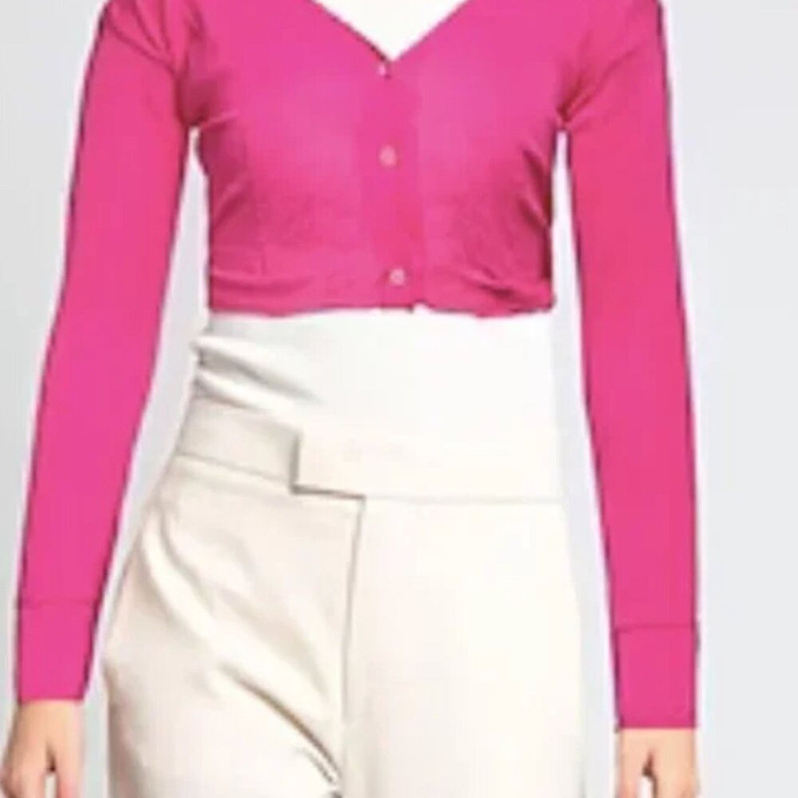 Jacquemus Jacquemus cropped button fastening cardigan size 8 Size M / US 6-8 / IT 42-44 - 6 Thumbnail