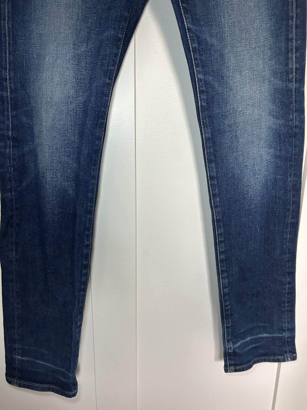 Uniqlo Uniqlo raw selvedge indigo dyed denim slim jeans Size US 29 - 6 Thumbnail