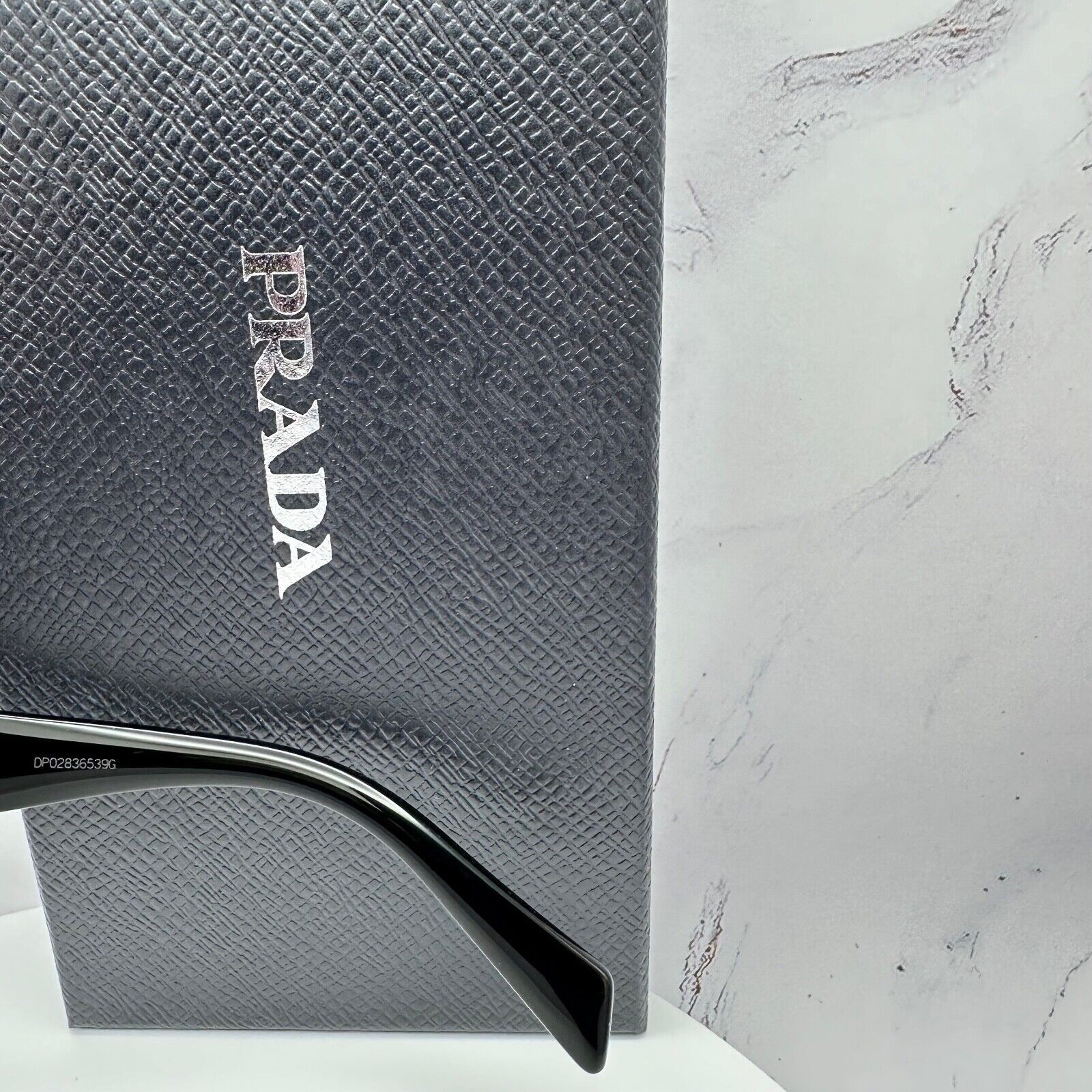 Prada New Prada Sunglasses Black Symbole Logo Square Geometric Size ONE SIZE - 15 Thumbnail