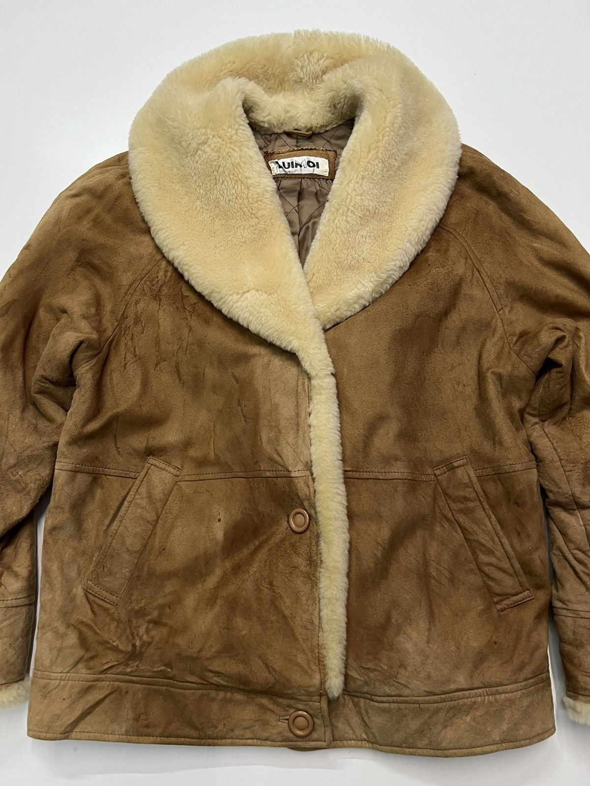 Japanese Brand LUIMOI SHEARLING JACKET Size M / US 6-8 / IT 42-44 - 4 Thumbnail