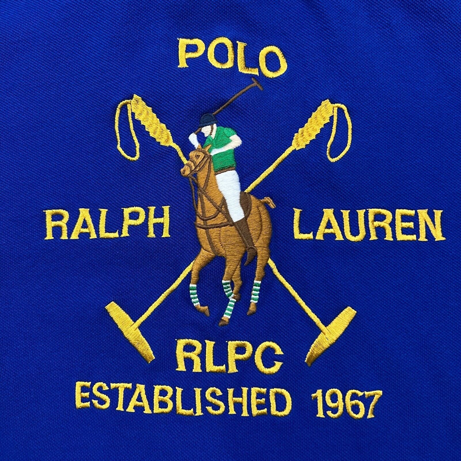 Polo Ralph Lauren × Ralph Lauren × Vintage Polo Ralph Lauren Shirt XL 1967 Horse Riding Equestrian Pony Size US XL / EU 56 / 4 - 6 Thumbnail