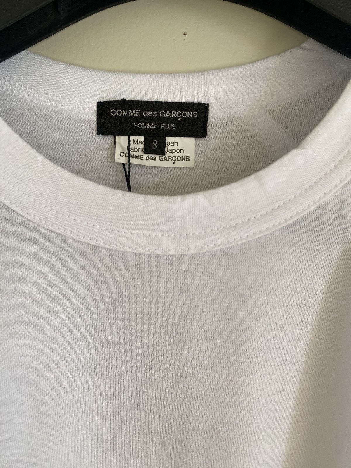 Comme des Garcons Homme Plus CDGH+ Panelled Detailed T-shirt Size US S / EU 44-46 / 1 - 3 Thumbnail