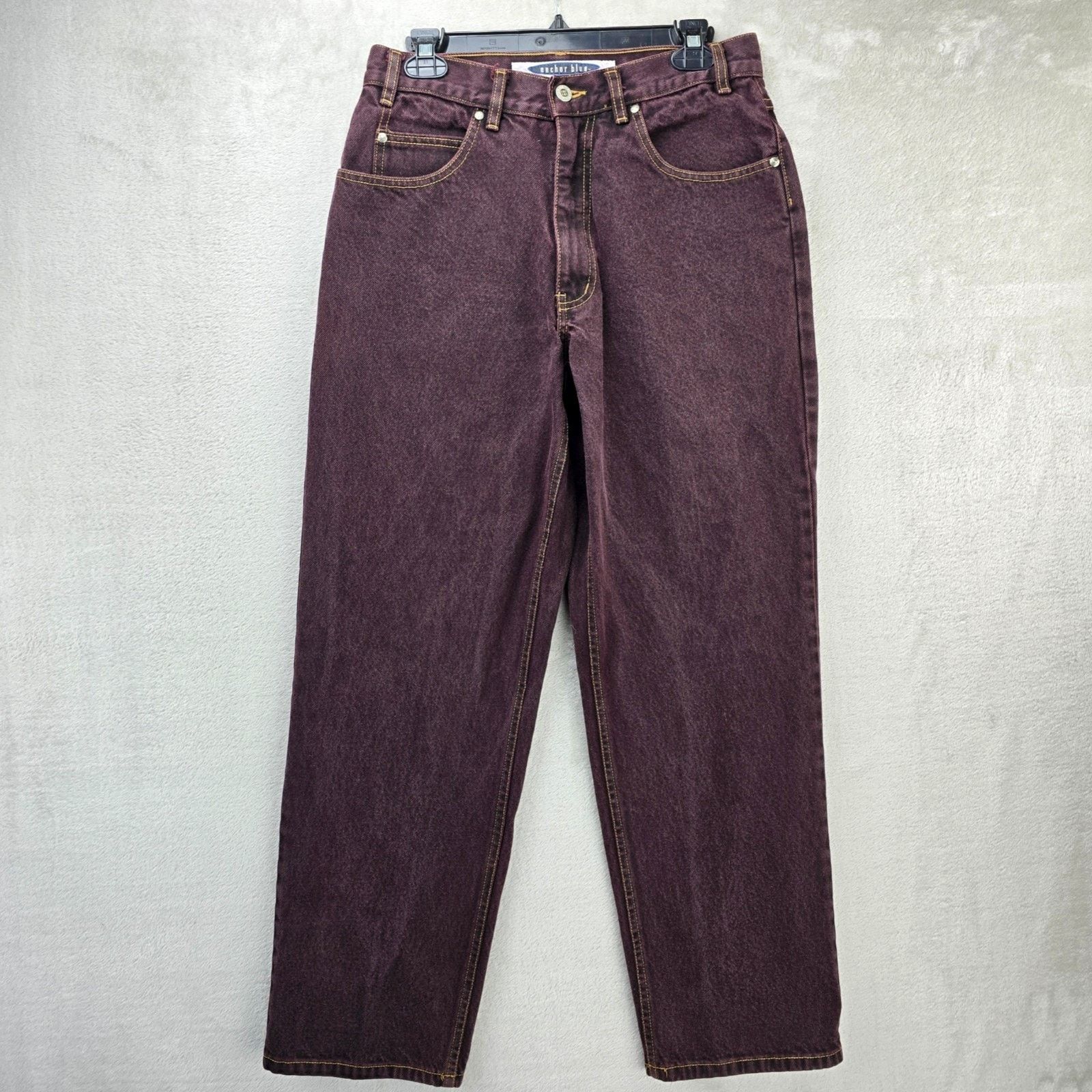 Anchor Blue Vintage Anchor Blue Wide Leg Baggy Jeans 33x32 (Fits 30x30) Size US 30 / EU 46 - 1 Thumbnail