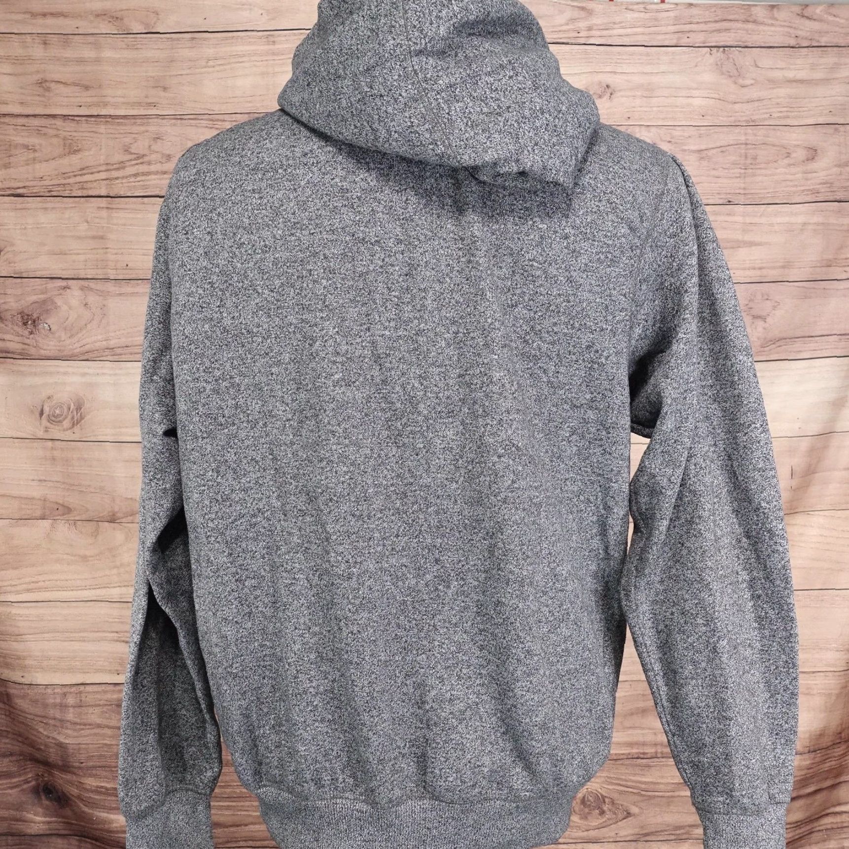 Phat Farm PHAT FARM Hoodie Mens M Gray Full Zip Sweatshirt 100% Polyester Hooded Front Zipper Logo Patch Size US M / EU 48-50 / 2 - 5 Thumbnail