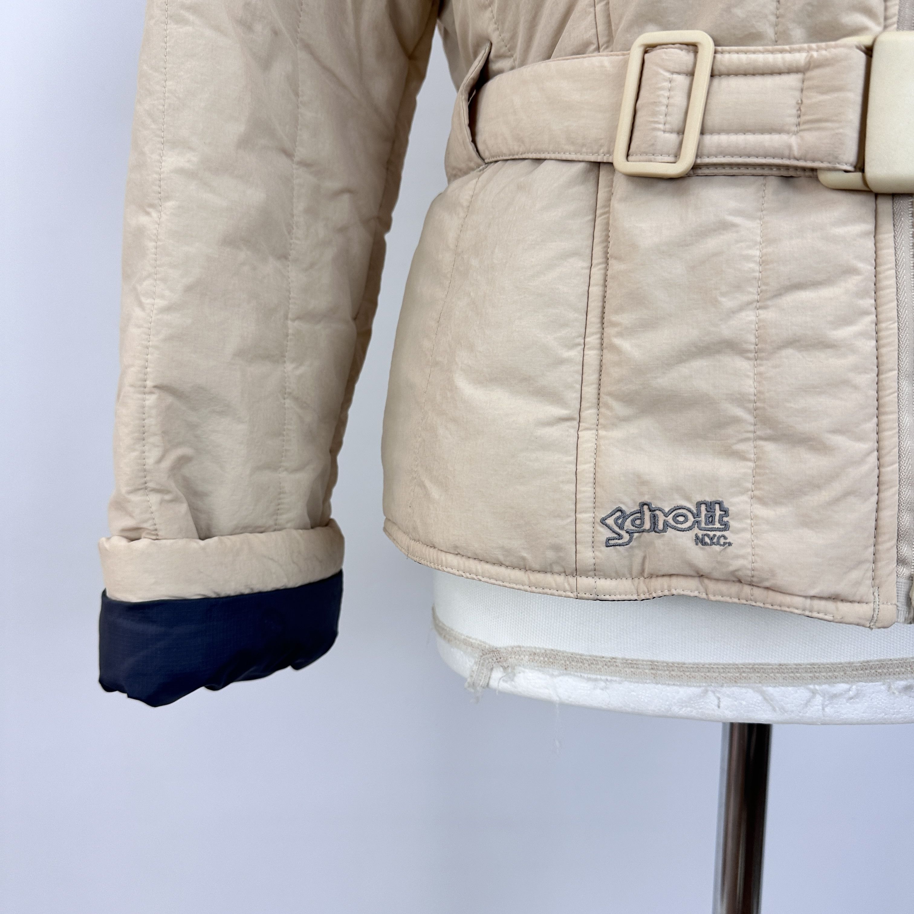 Schott Piumino Schott Cintura – XL Size XL / US 12-14 / IT 48-50 - 2 Thumbnail