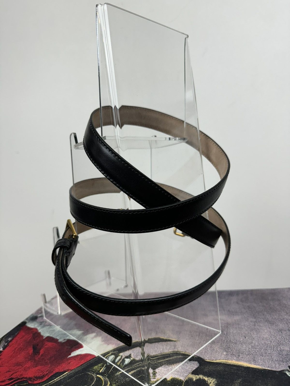 Tom Ford Leather belt Tom Ford original luxury casual item Size ONE SIZE - 3 Thumbnail